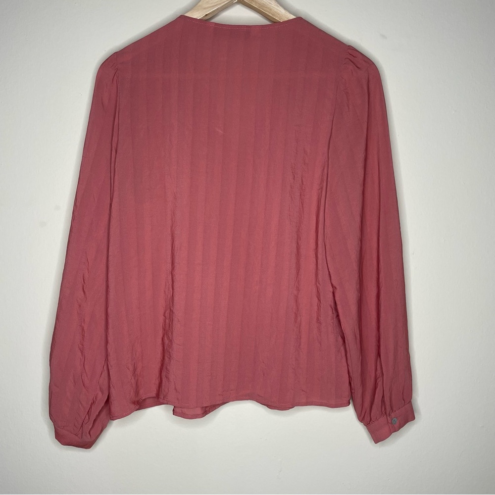 Zara | Ruffled Button Down Blouse - image 3